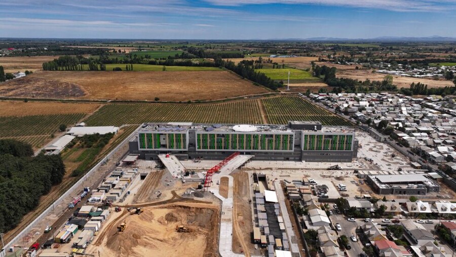 Constructora de infraestructura en Chile - obra en ejecución