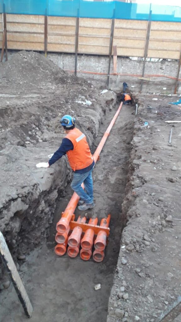 Constructora de infraestructura en Chile - obra en ejecución