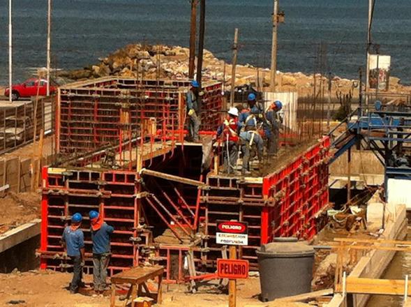 Constructora de infraestructura en Chile - obra en ejecución